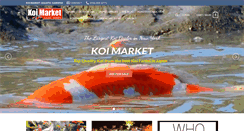 Desktop Screenshot of koimarket.com